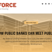 How Public Banks Can Meet Public Needs